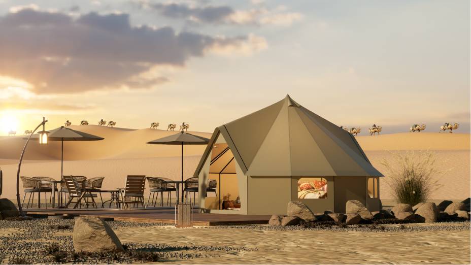 日喀则露营酒店帐篷厂家