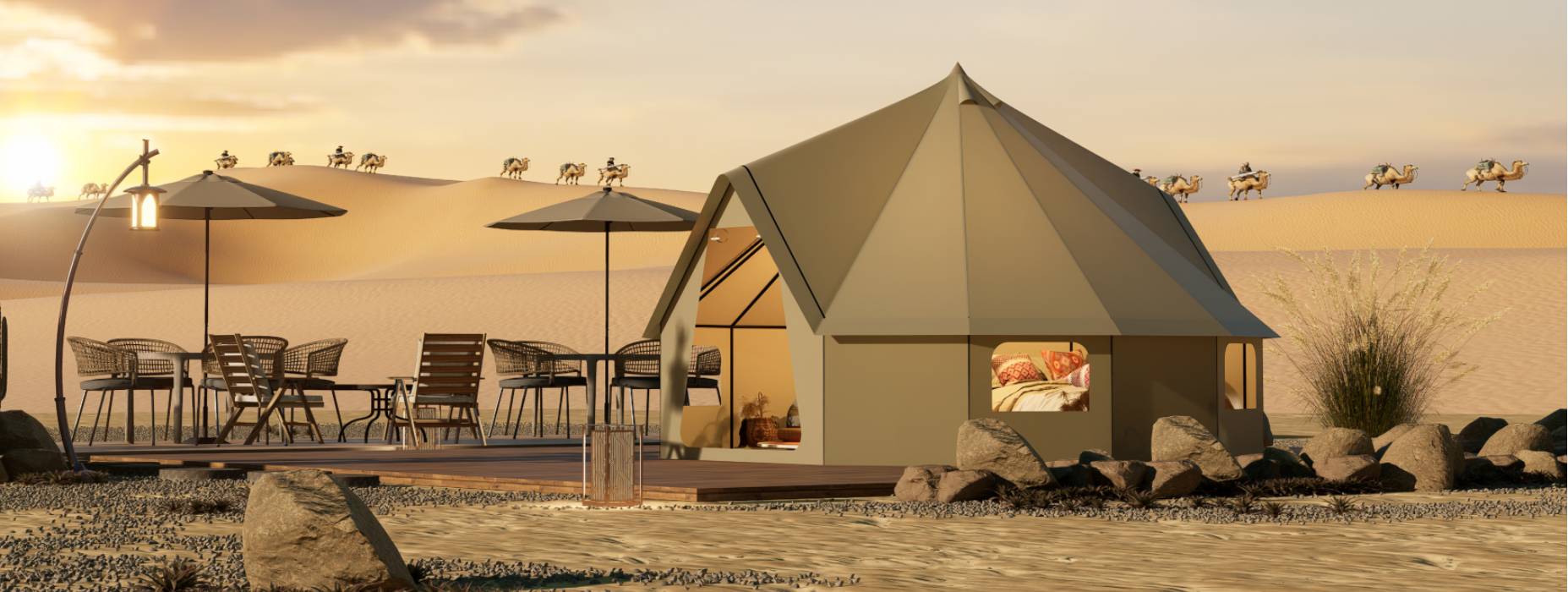 日喀则露营酒店帐篷产品